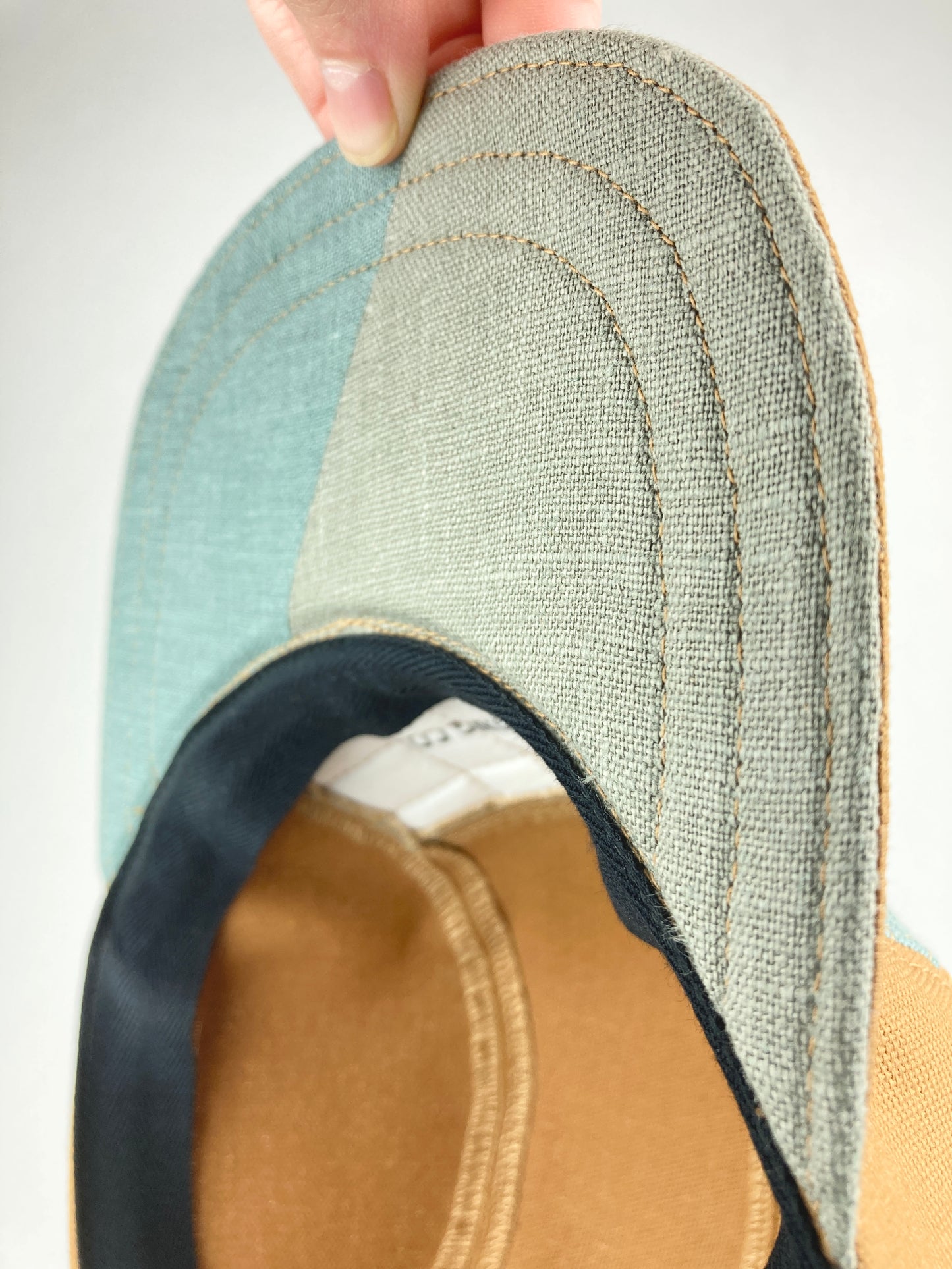 Quilted Camp Hat - Fifty Fifty #2