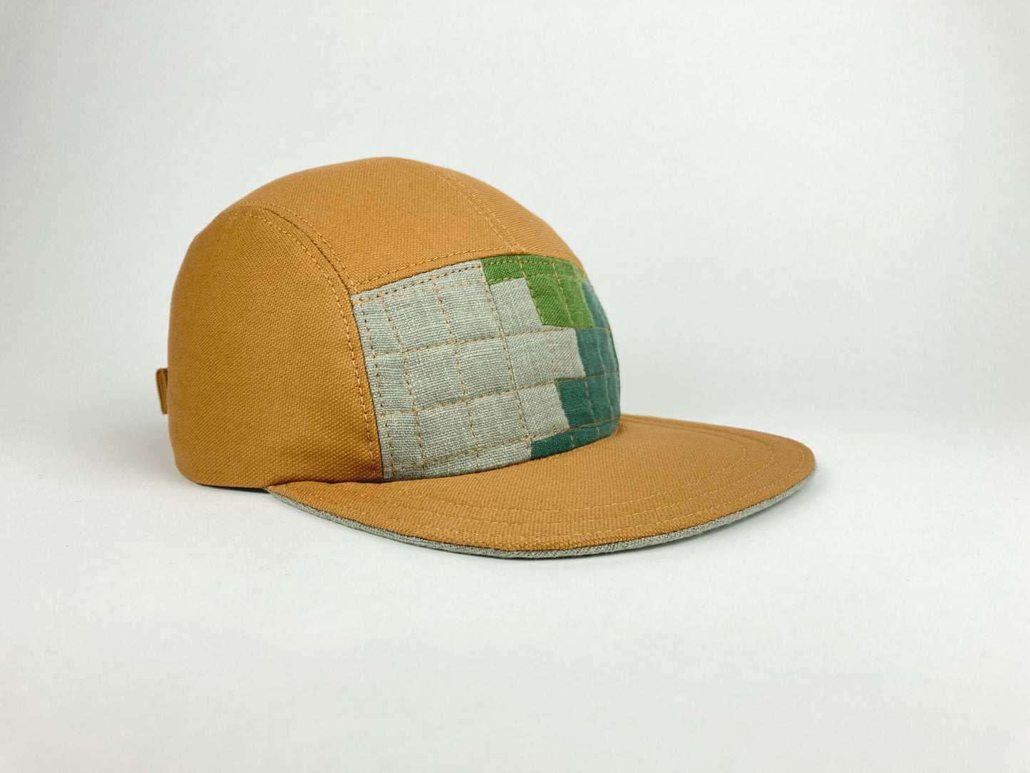 Quilted Camp Hat - Steps #7