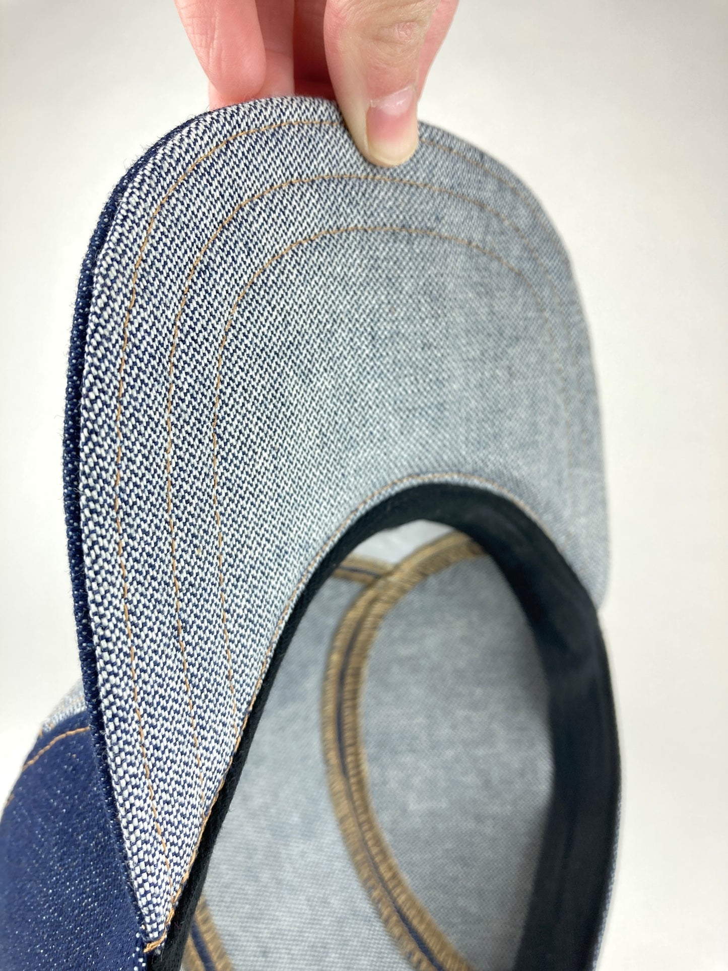 Minimalist Camp Hat - Reverse Denim