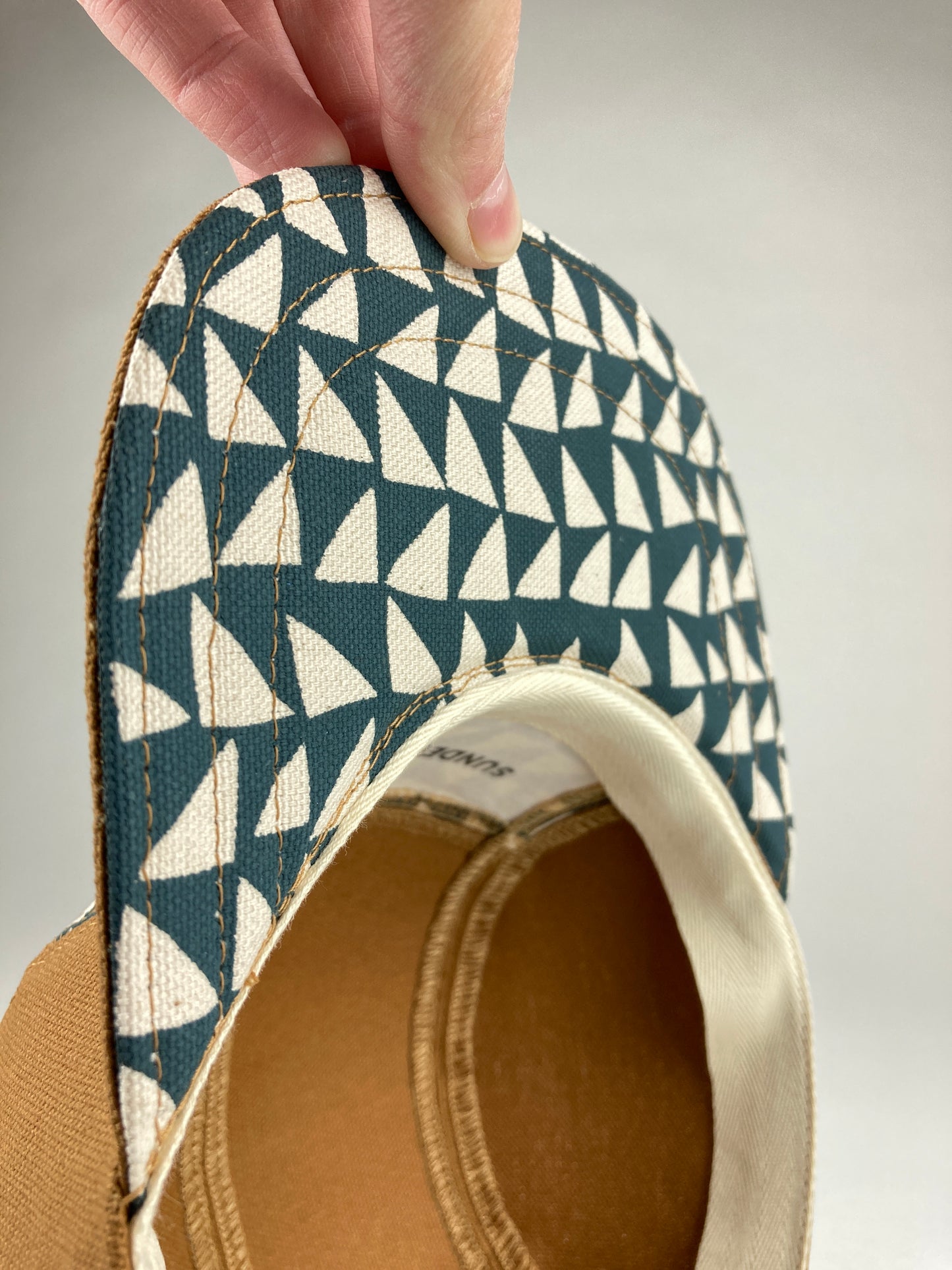 Hand Printed Camp Hat - Spruce Shift