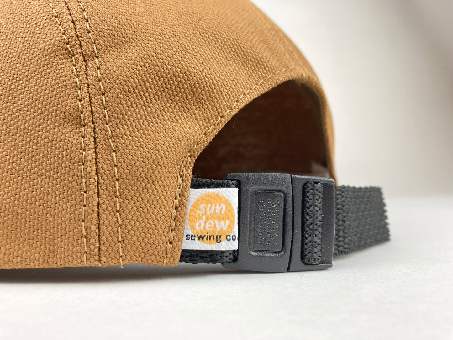 Hand Printed Camp Hat - Sea Glass Shift