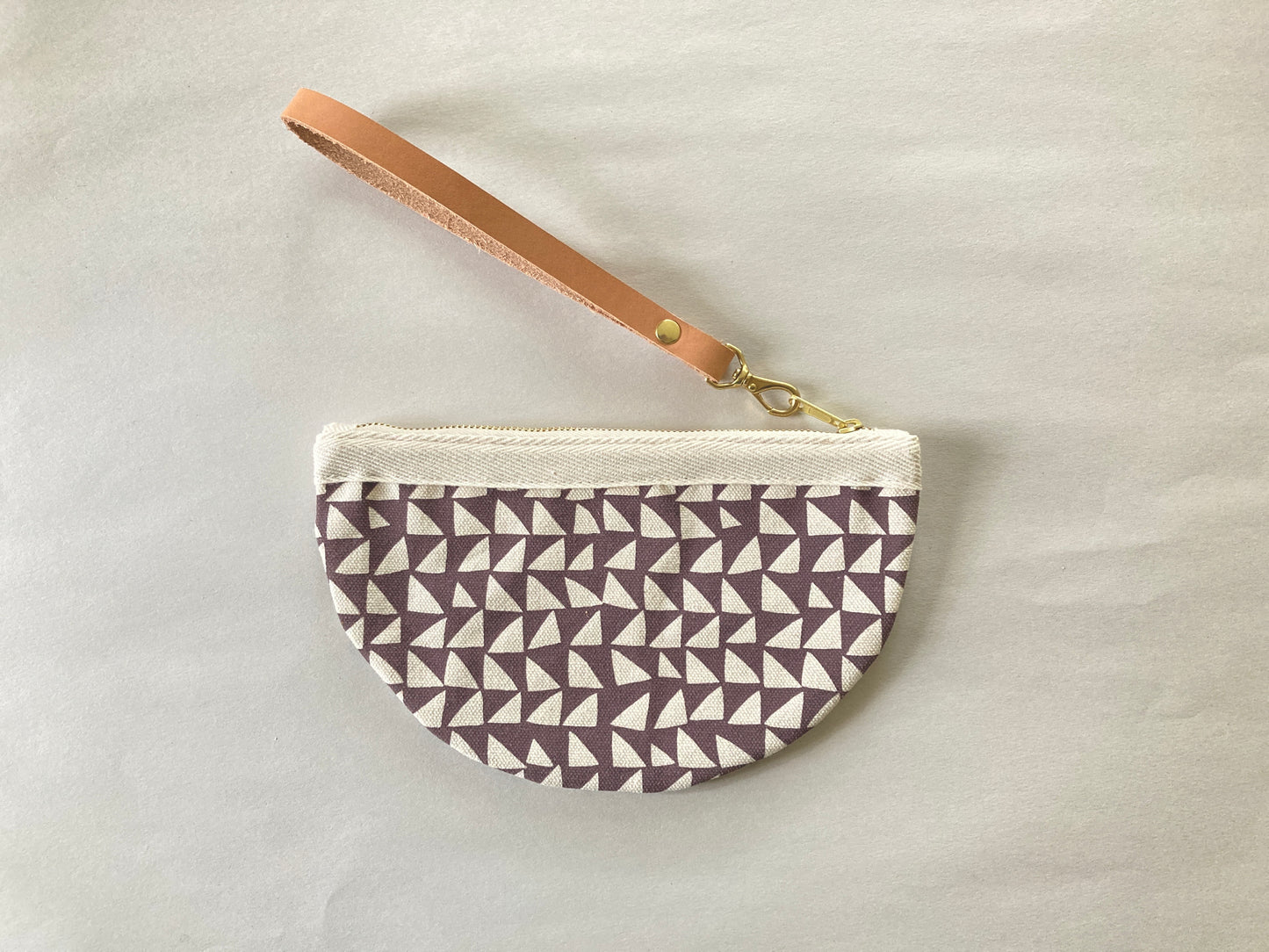 Half Moon Zip - Mulberry Shift