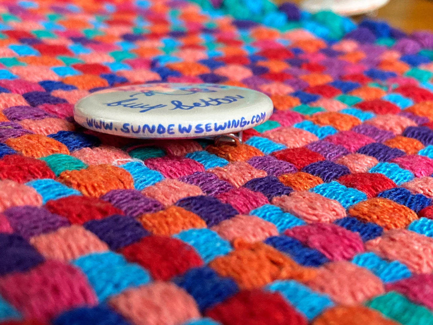 Buy Less Buy Better Button