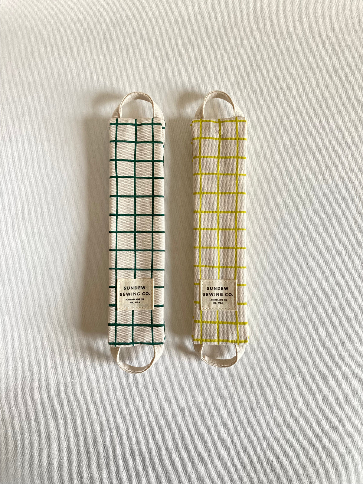 Line Pouch - Forest Grid