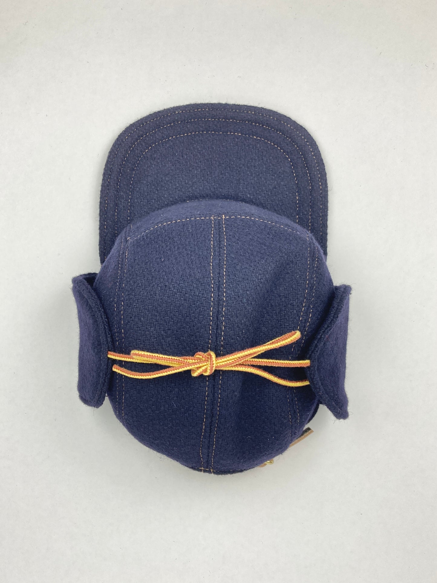 Wool Flap Cap - Dark Navy