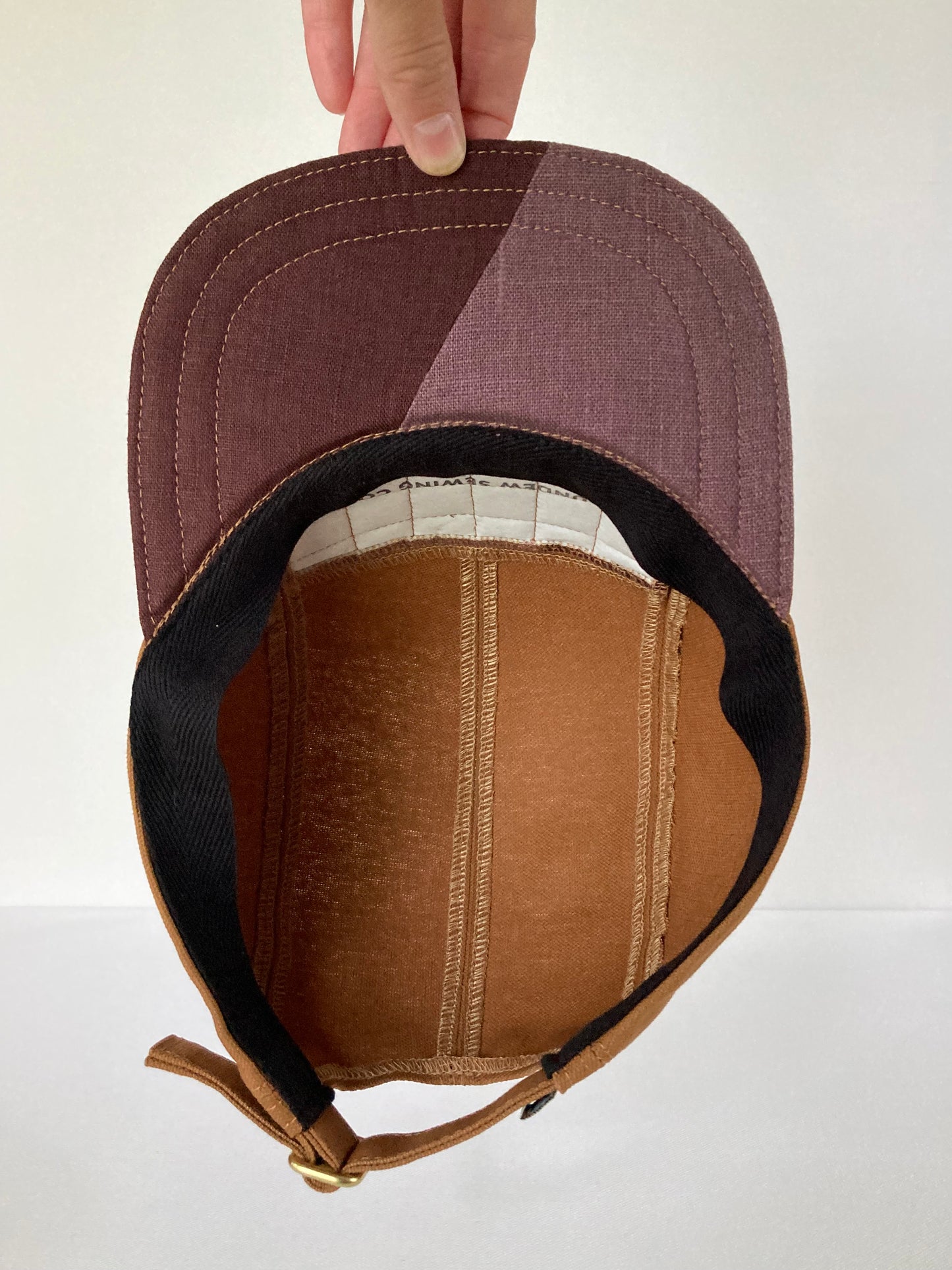 Quilted Camp Hat - Fifty Fifty Plum