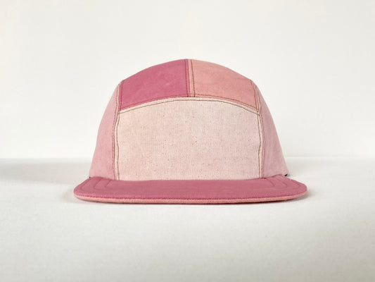 Naturally Dyed Camp Hat - Peony Pink 2