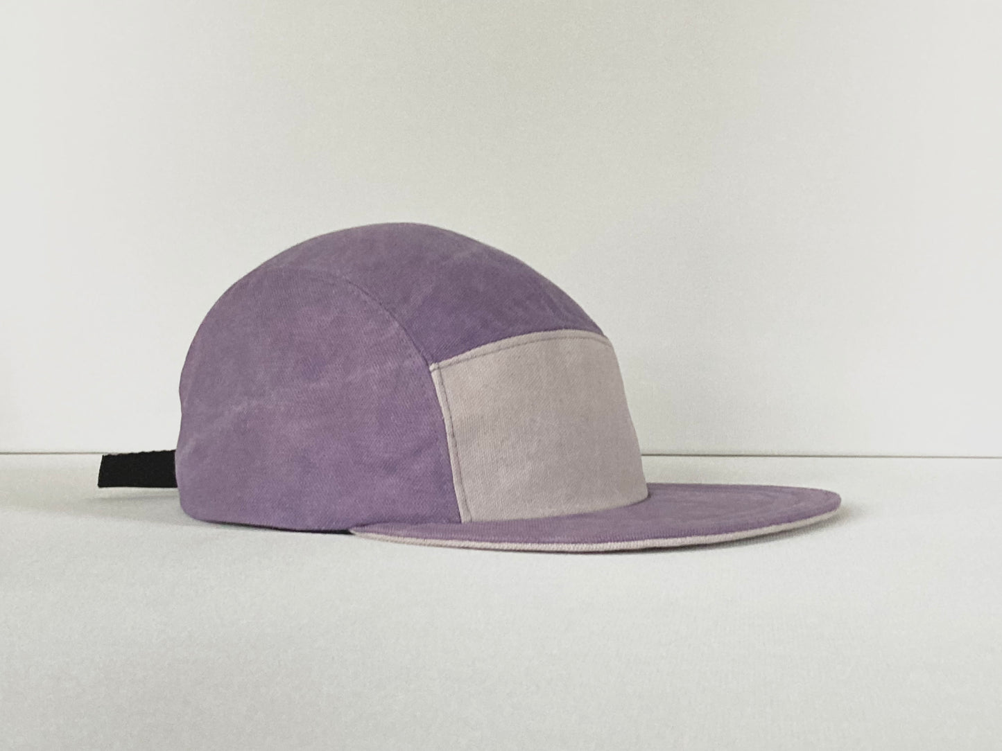 Naturally Dyed Camp Hat - Violet 1