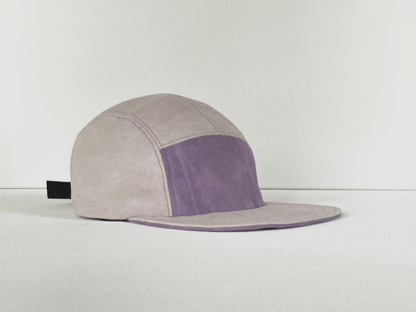 Naturally Dyed Camp Hat - Violet 3