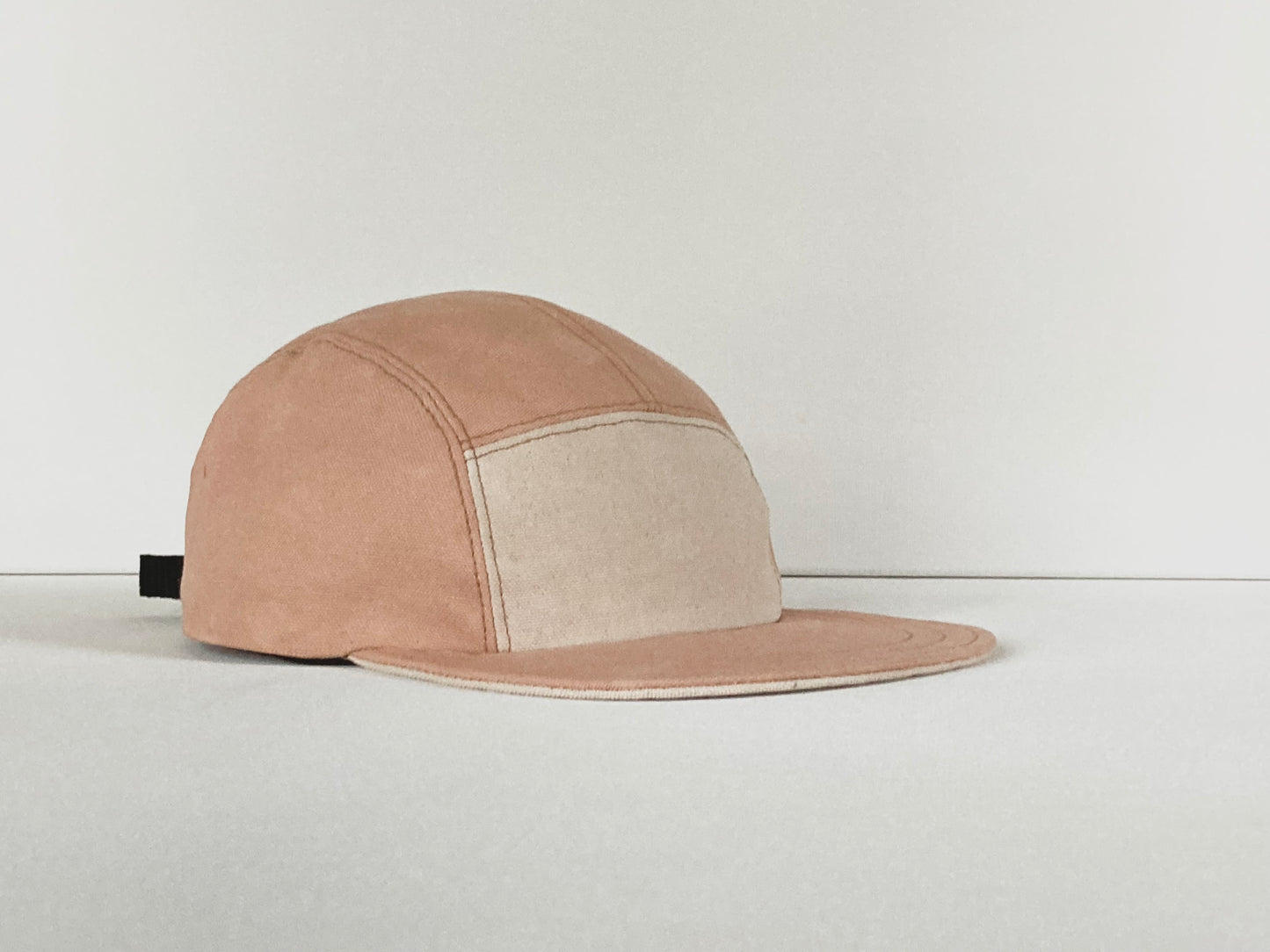 Naturally Dyed Camp Hat - Creamsicle 1
