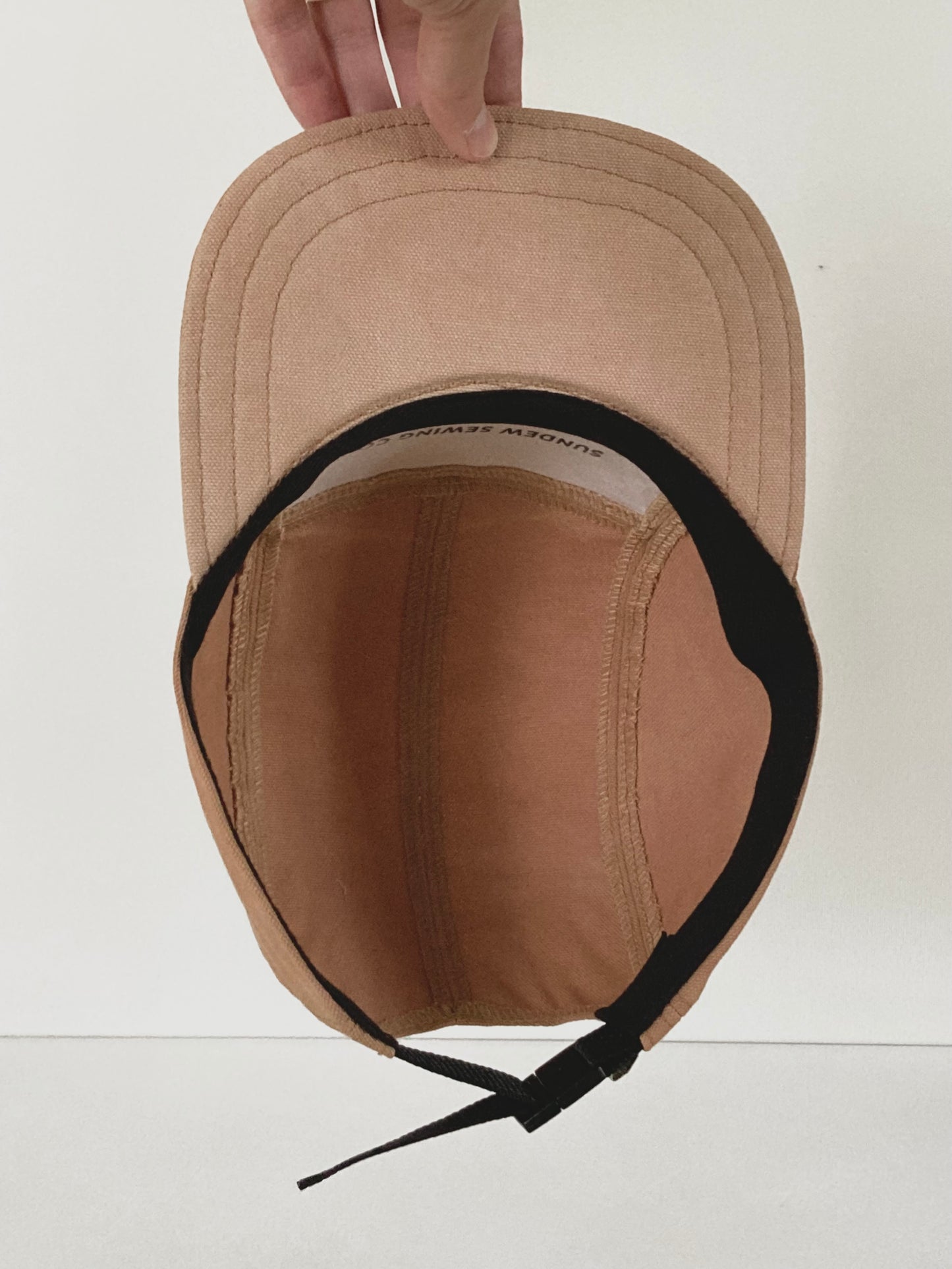 Naturally Dyed Camp Hat - Cinnamon 1