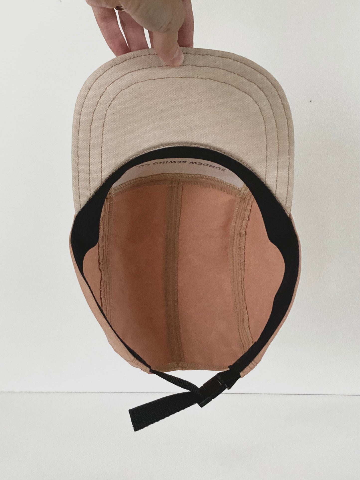Naturally Dyed Camp Hat - Creamsicle 1