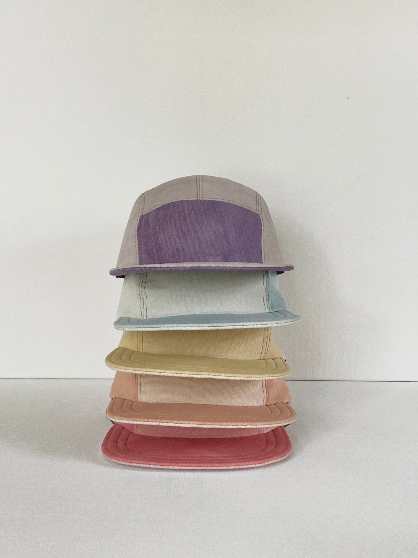 Naturally Dyed Camp Hat - Creamsicle 1