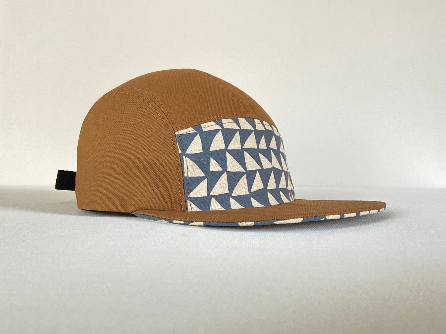 Hand Printed Camp Hat - Slate Shift