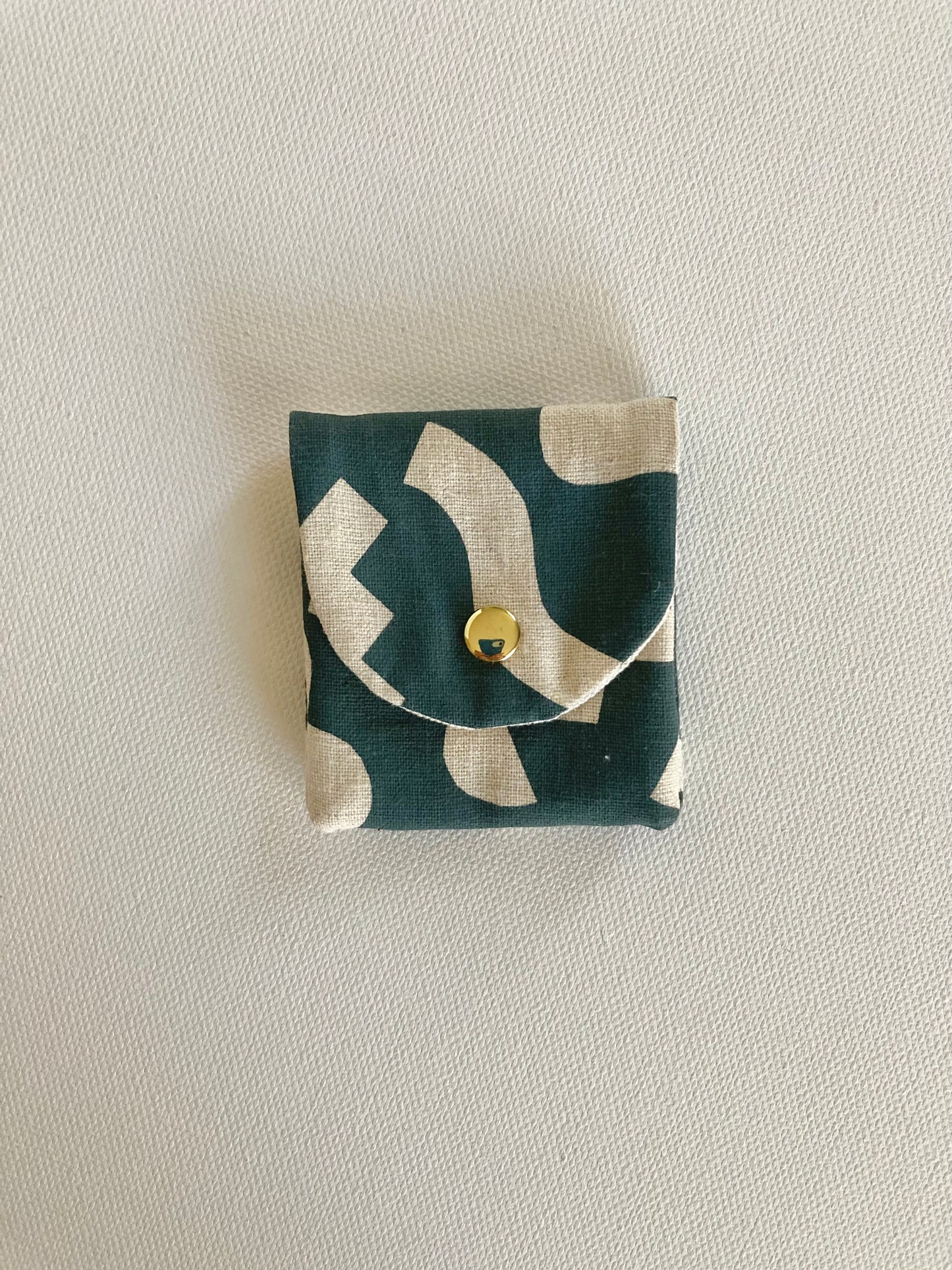 Hand Printed Coin Purse