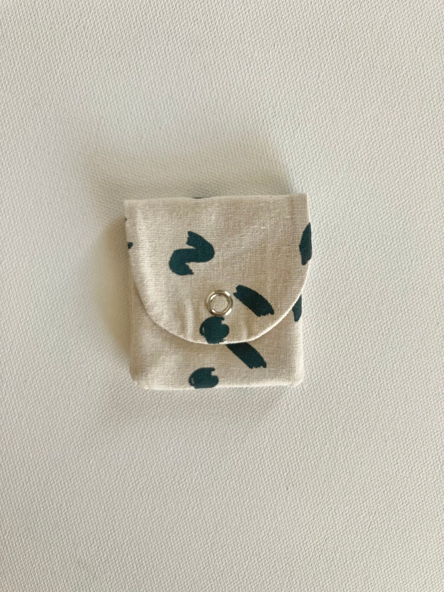 Hand Printed Coin Purse