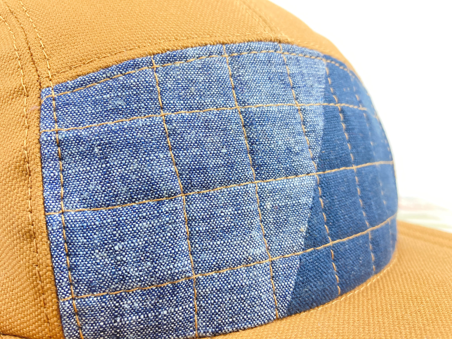 Quilted Camp Hat - Fifty Fifty #6