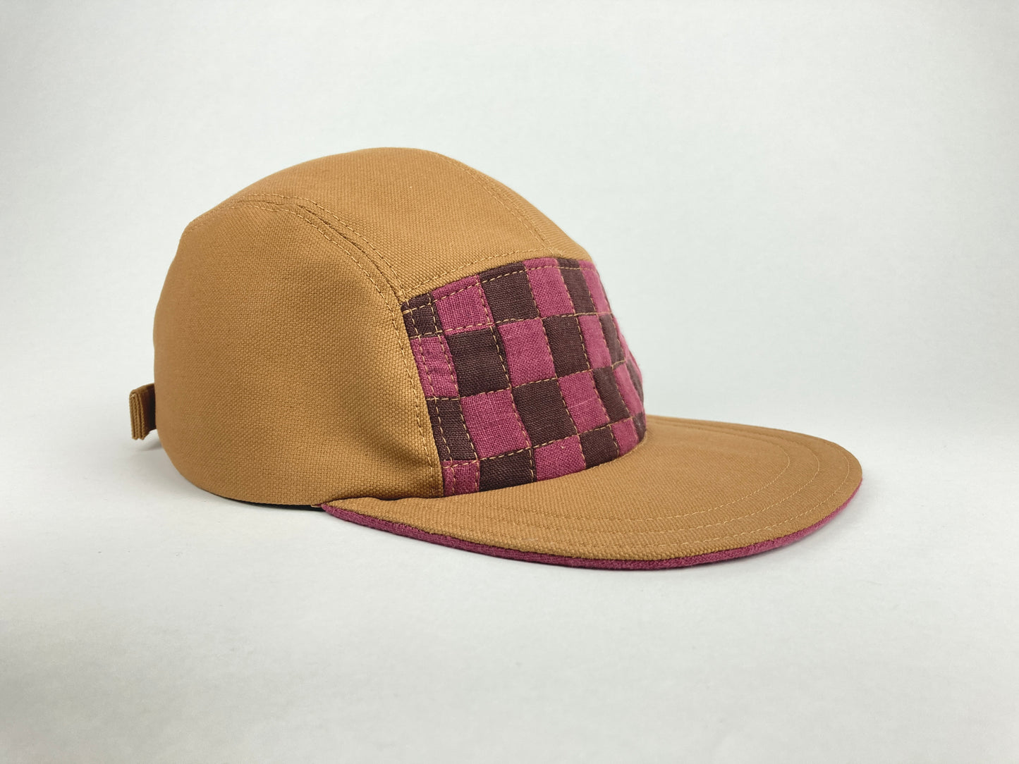 Quilted Camp Hat - Checkerboard #5