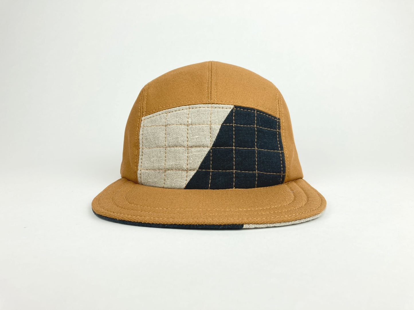 Quilted Camp Hat - Fifty Fifty #4