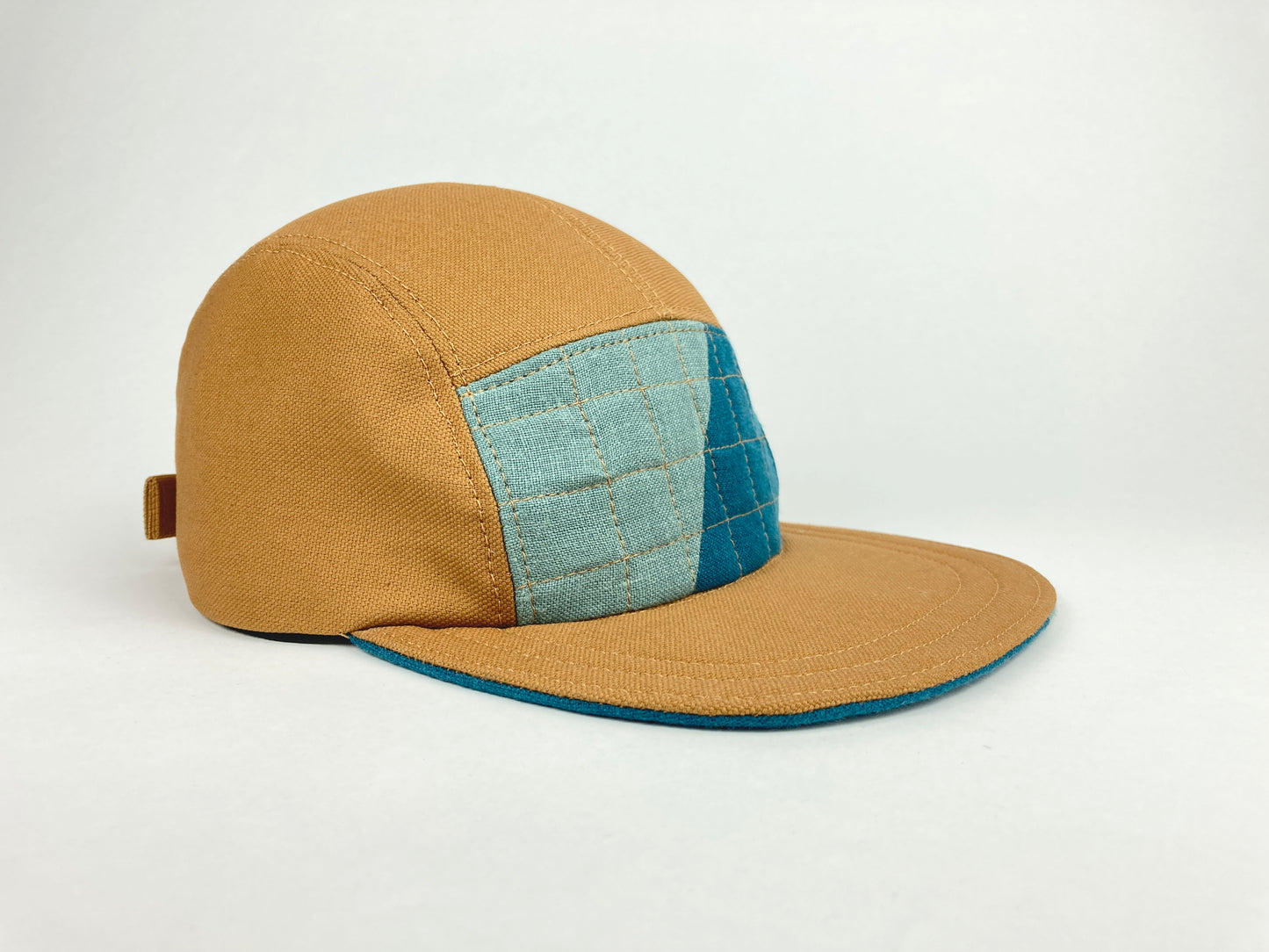 Quilted Camp Hat - Fifty Fifty #5