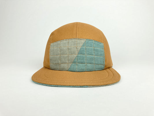 Quilted Camp Hat - Fifty Fifty #2