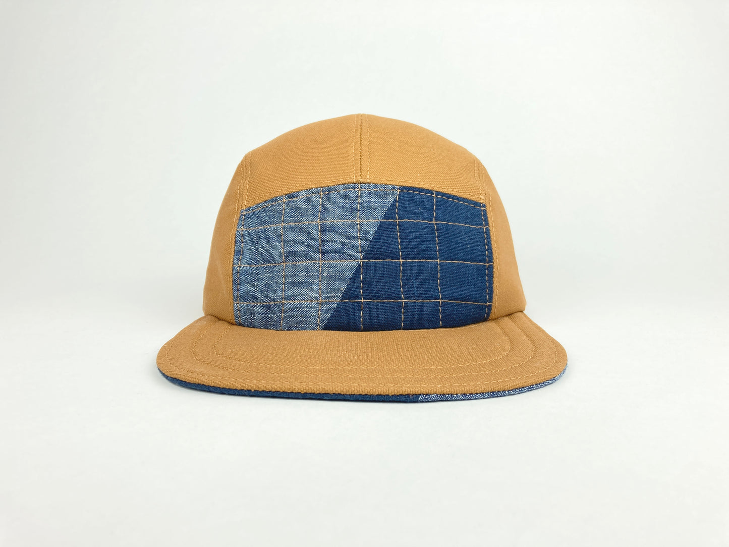 Quilted Camp Hat - Fifty Fifty #6