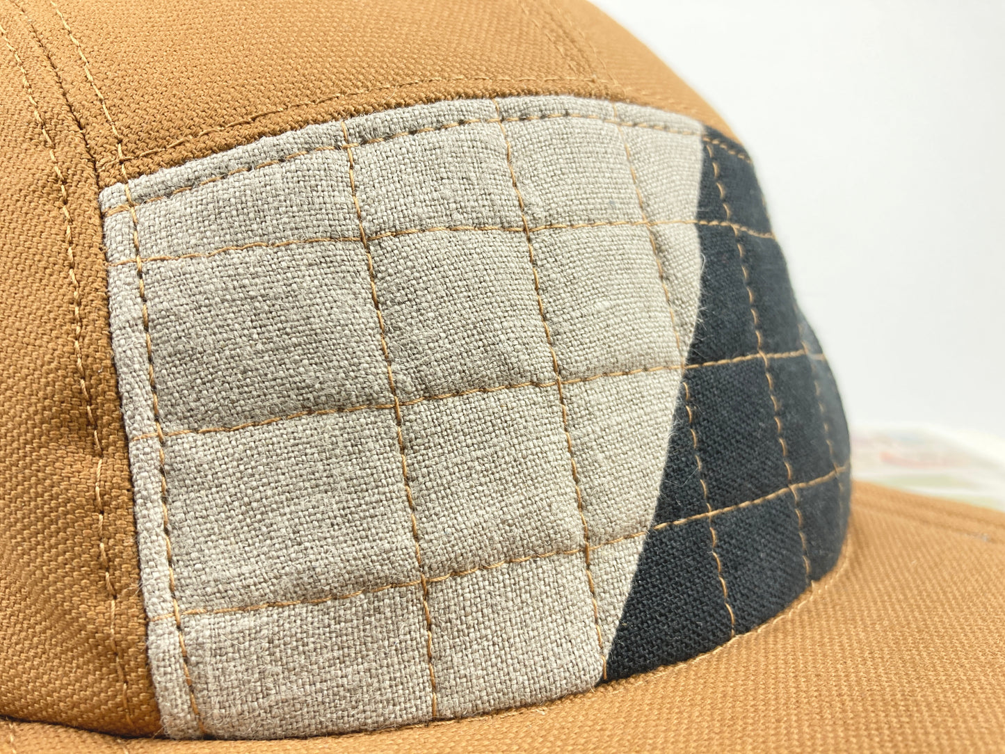 Quilted Camp Hat - Fifty Fifty #4