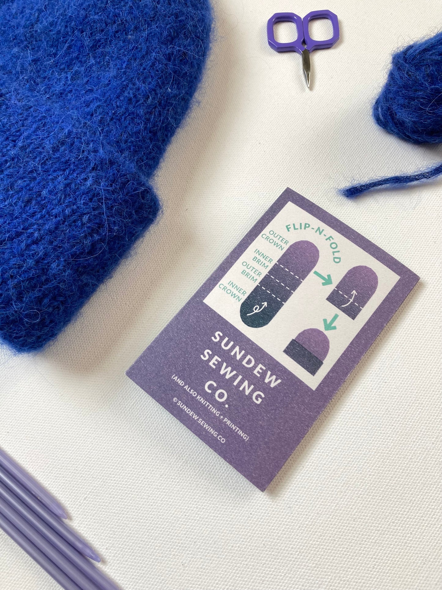 Flip-N-Fold Hat Mini Zine
