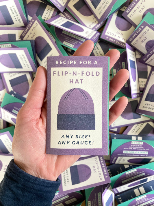 Flip-N-Fold Hat Mini Zine