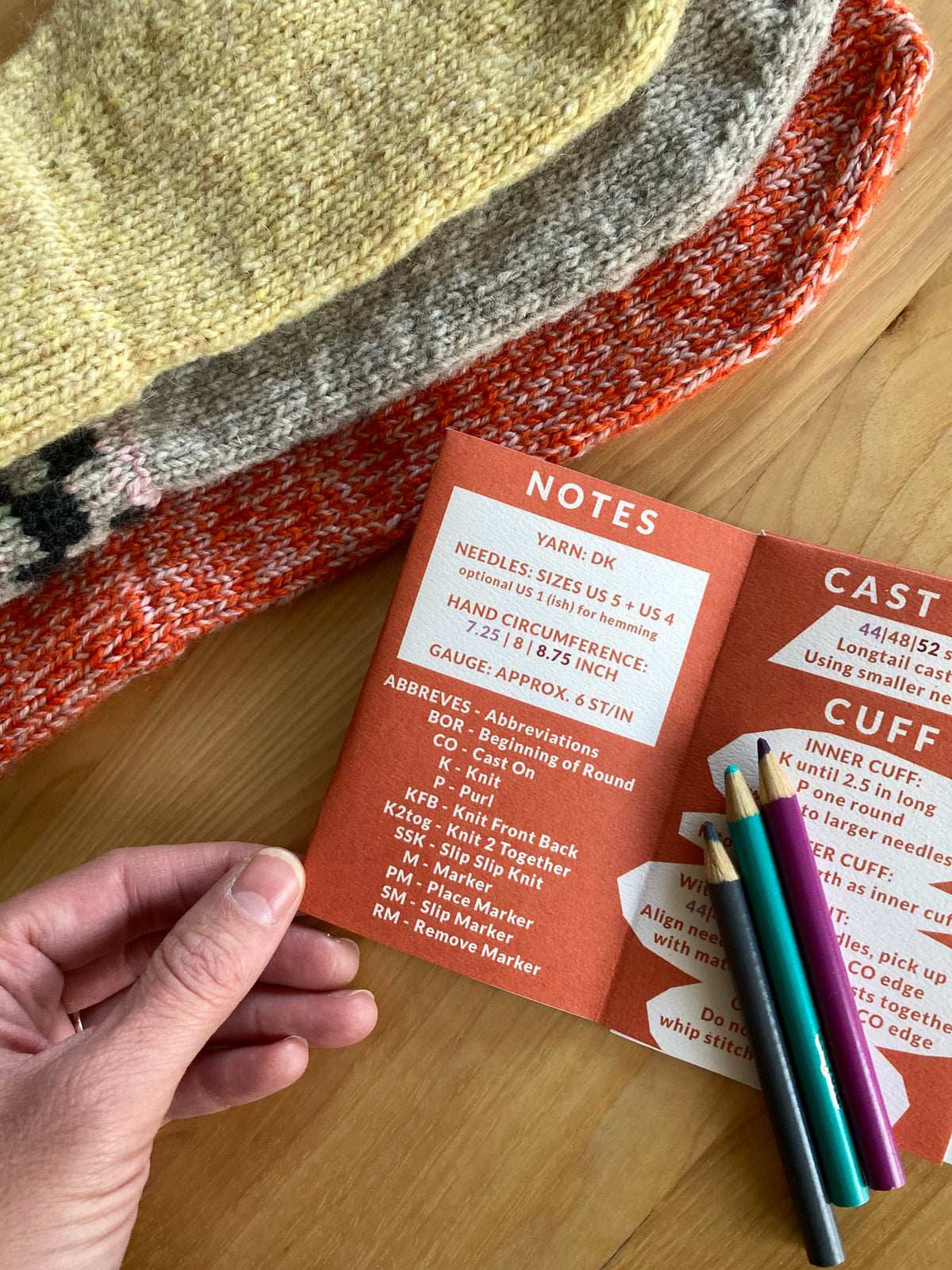 Double Cuff Mitten Zine