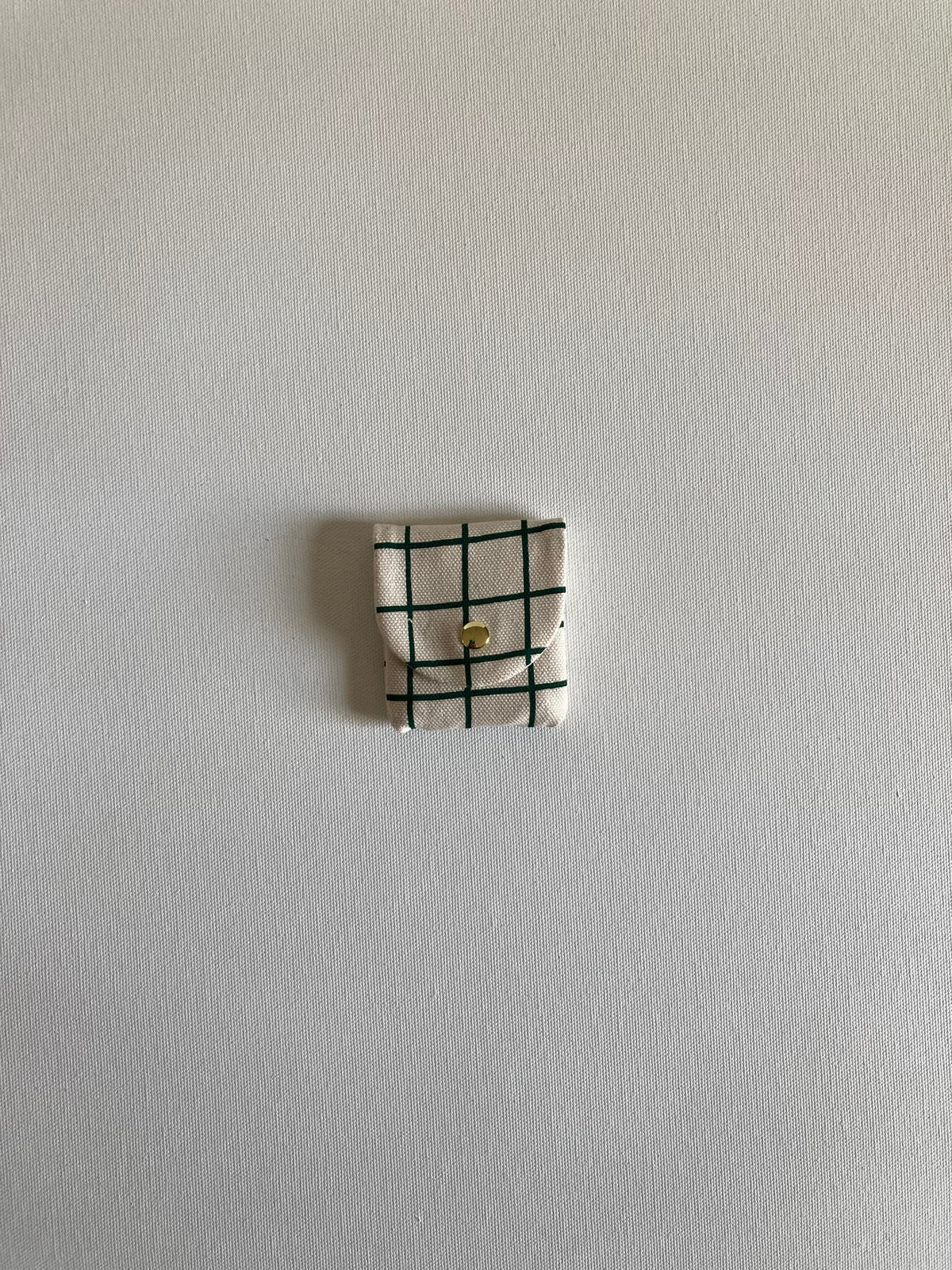Charm Pouch - Forest Grid