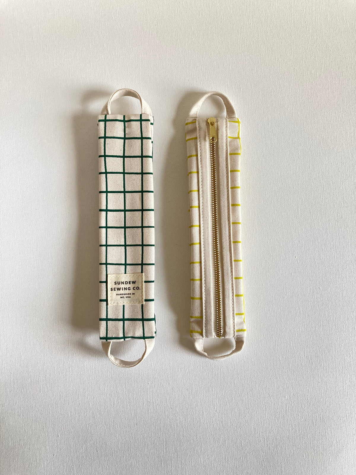 Line Pouch - Forest Grid