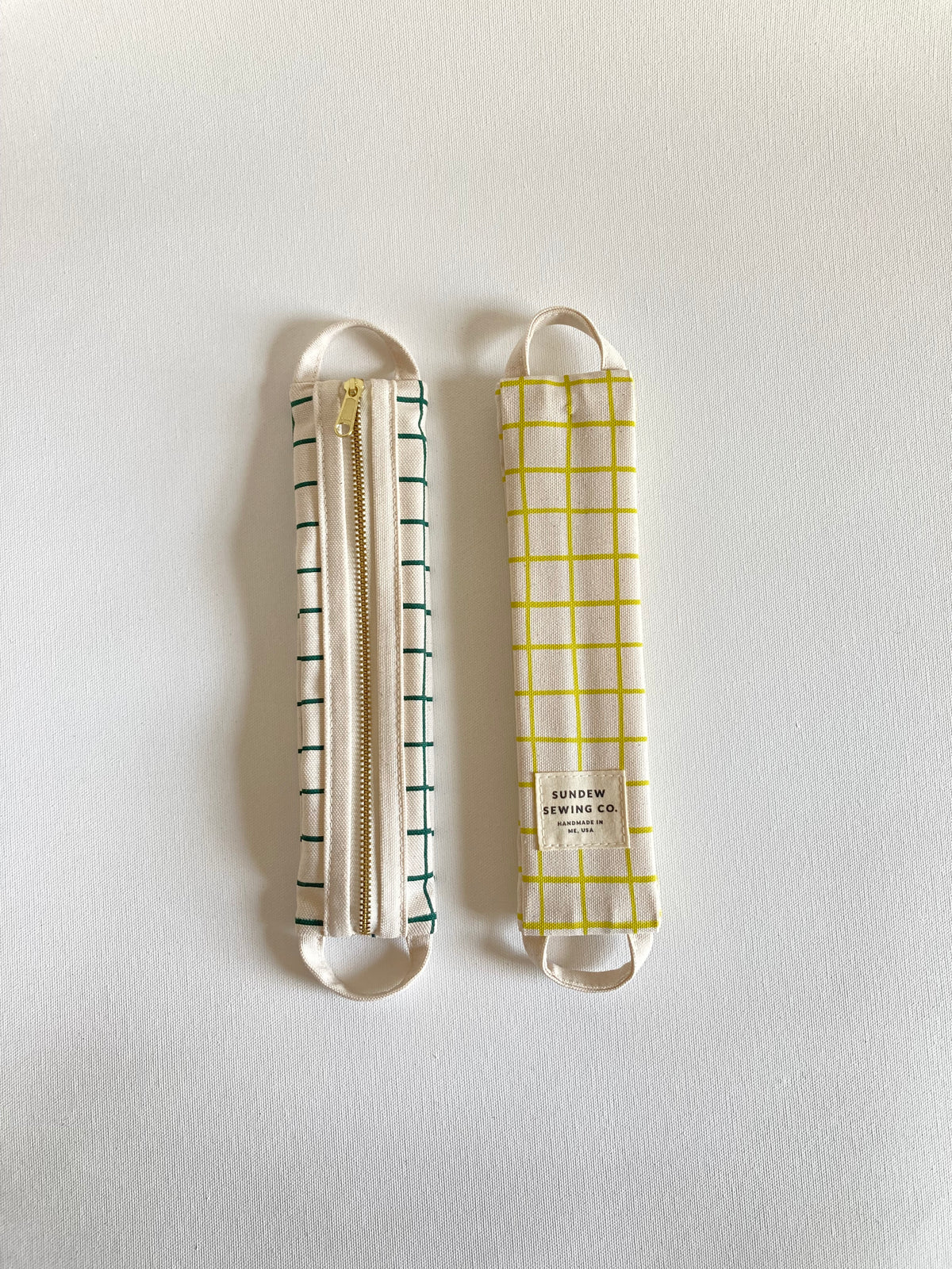 Line Pouch - Forest Grid