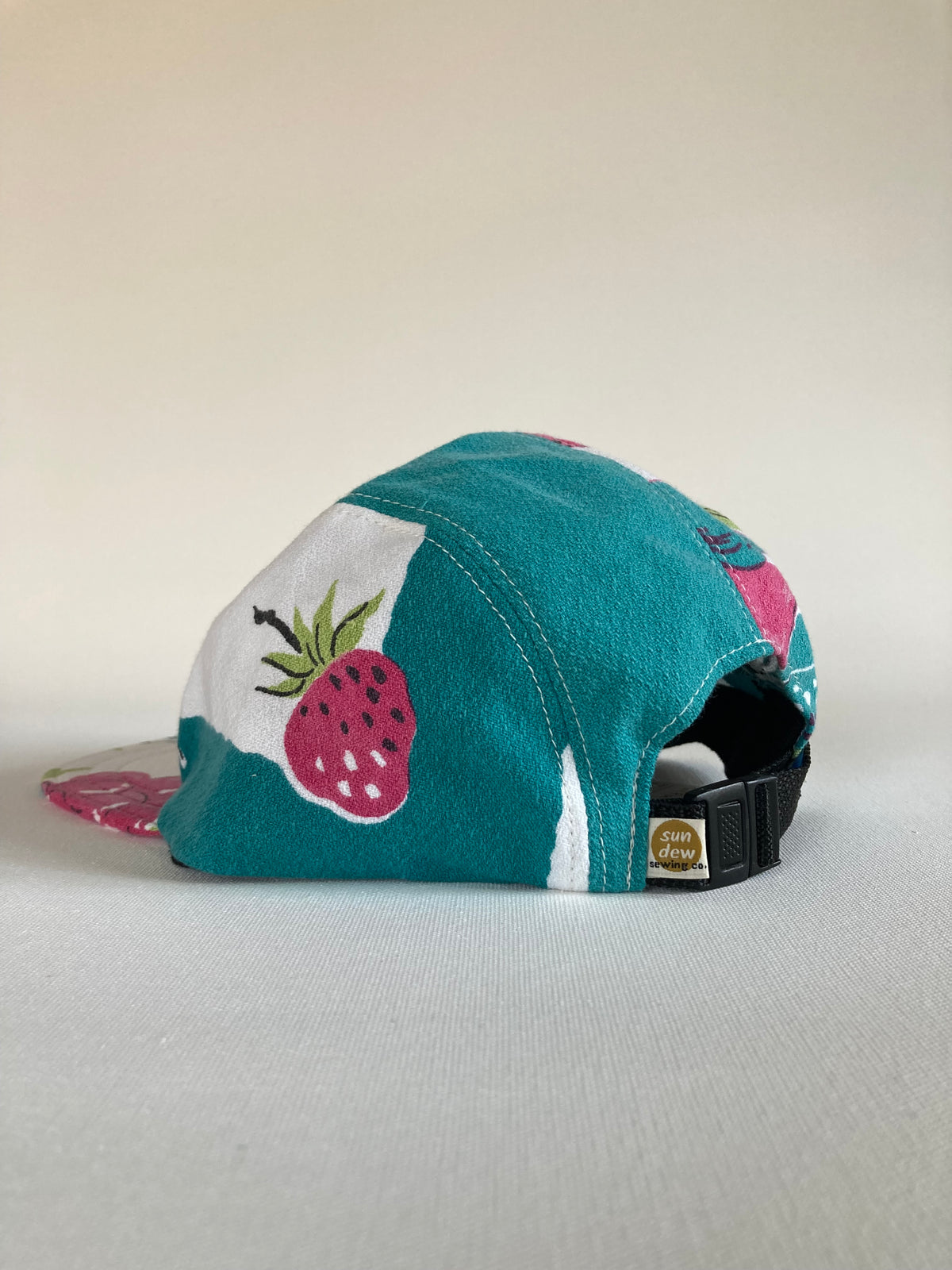 Vintage Tablecloth Hat - Fruit 1