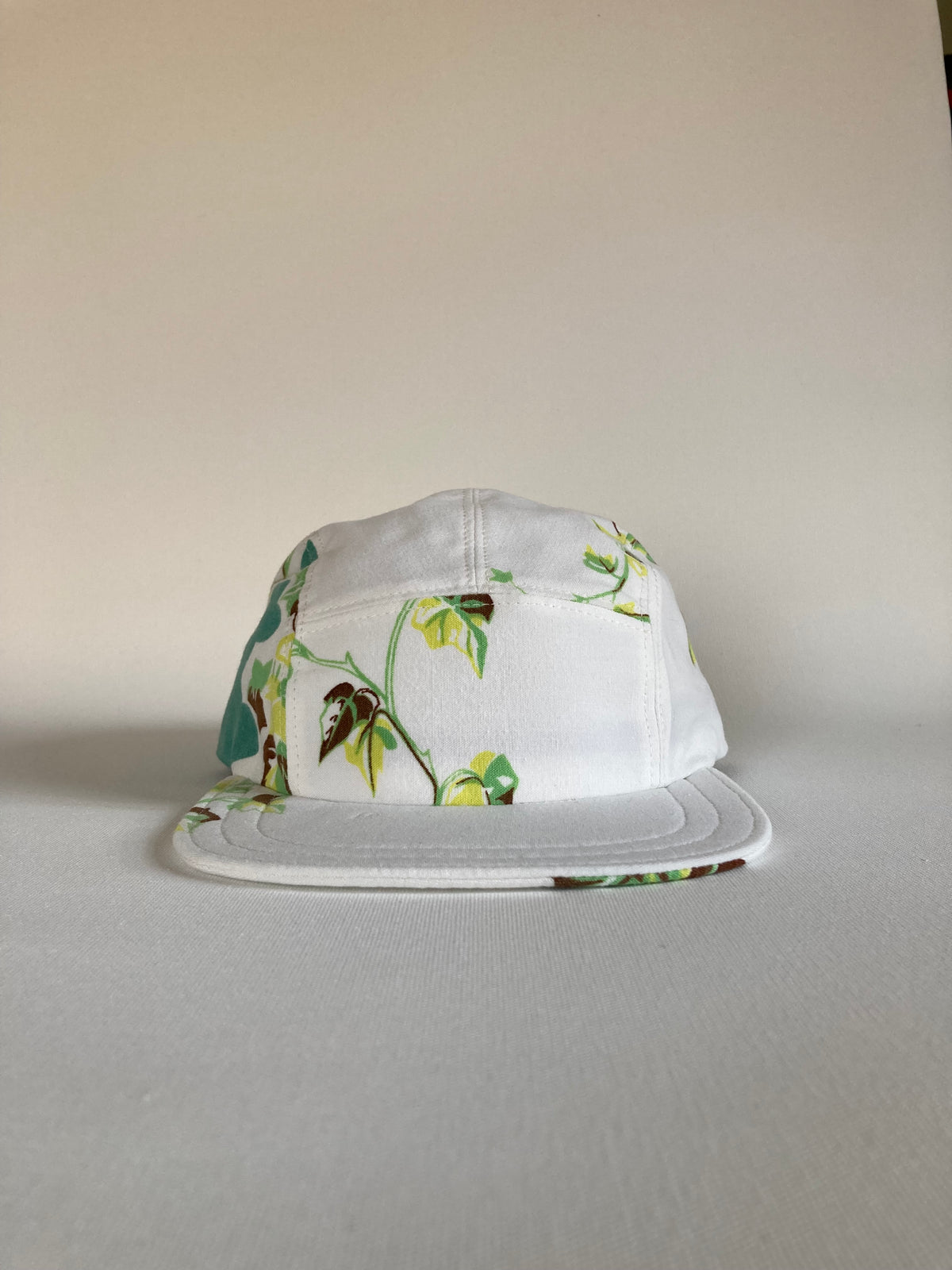Vintage Tablecloth Hat - Ivy 1