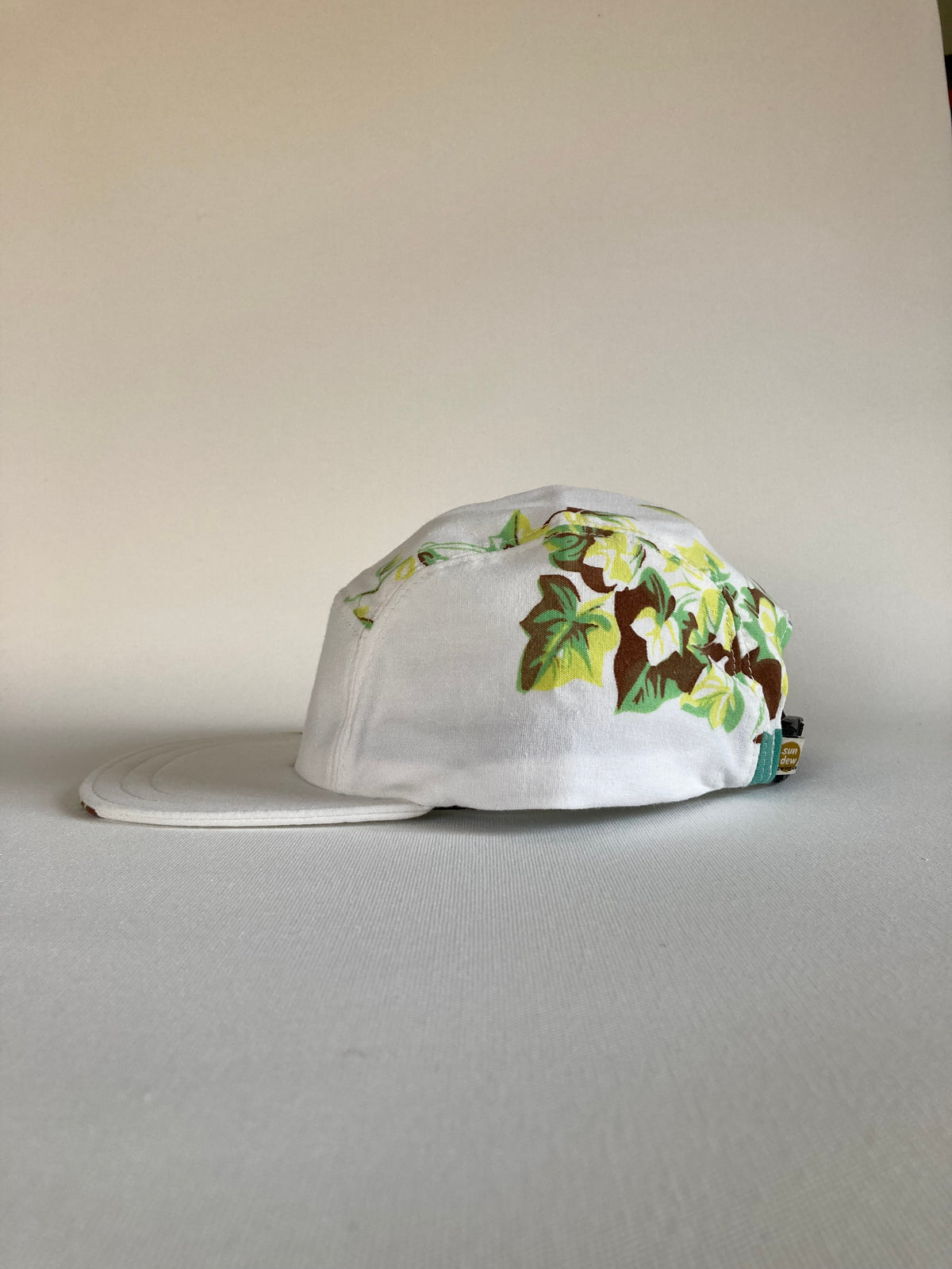 Vintage Tablecloth Hat - Ivy 1