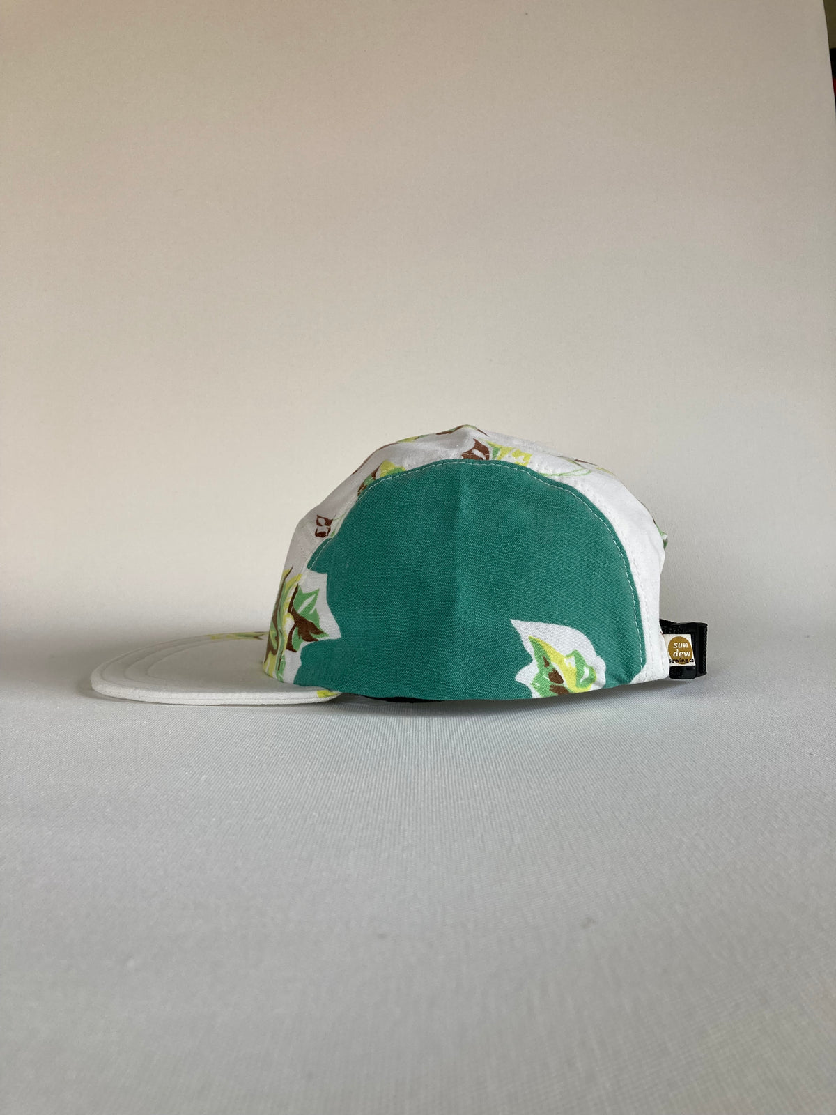 Vintage Tablecloth Hat - Ivy 2