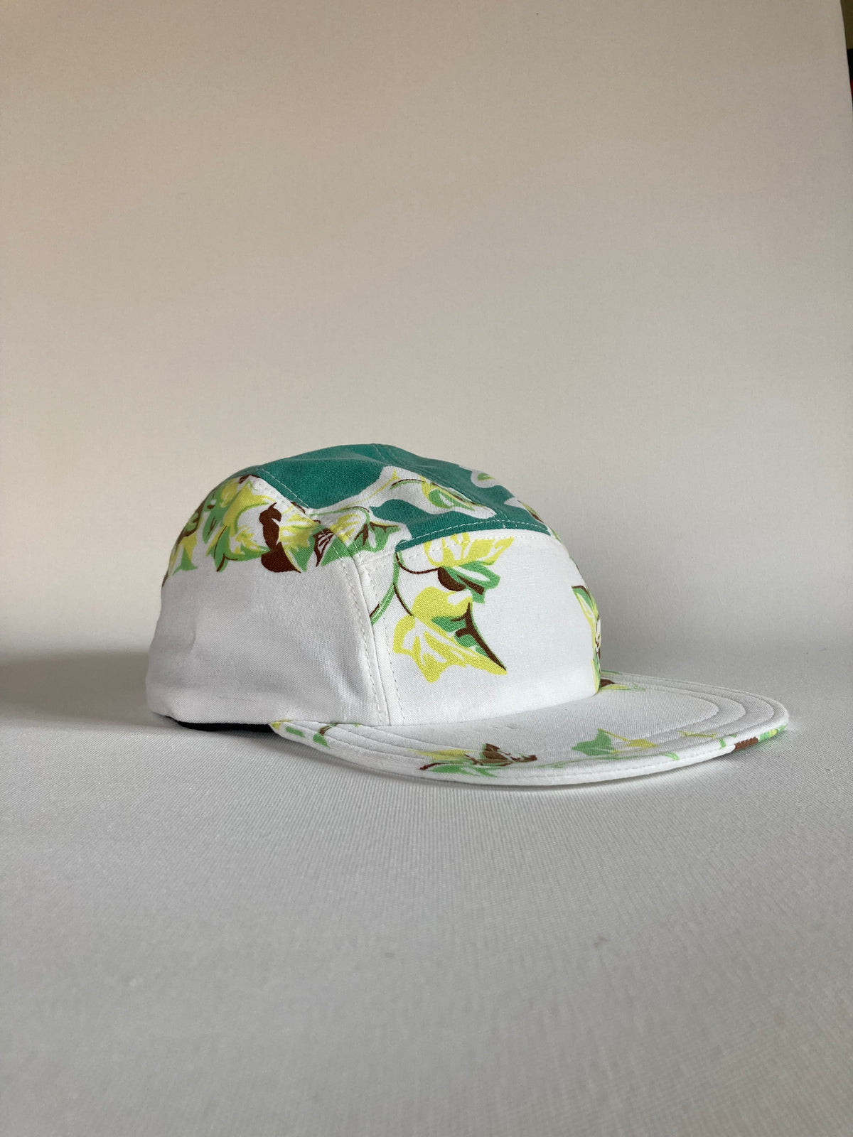 Vintage Tablecloth Hat - Ivy 3
