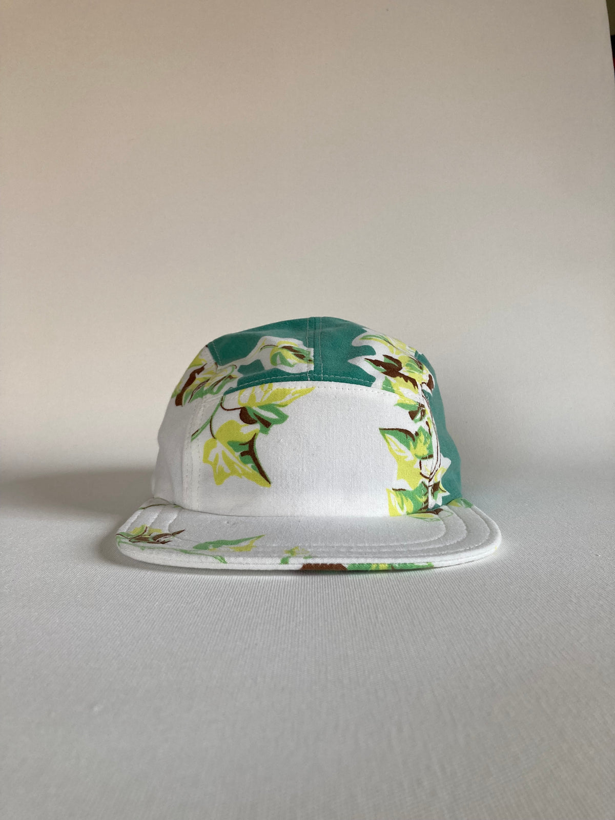 Vintage Tablecloth Hat - Ivy 3