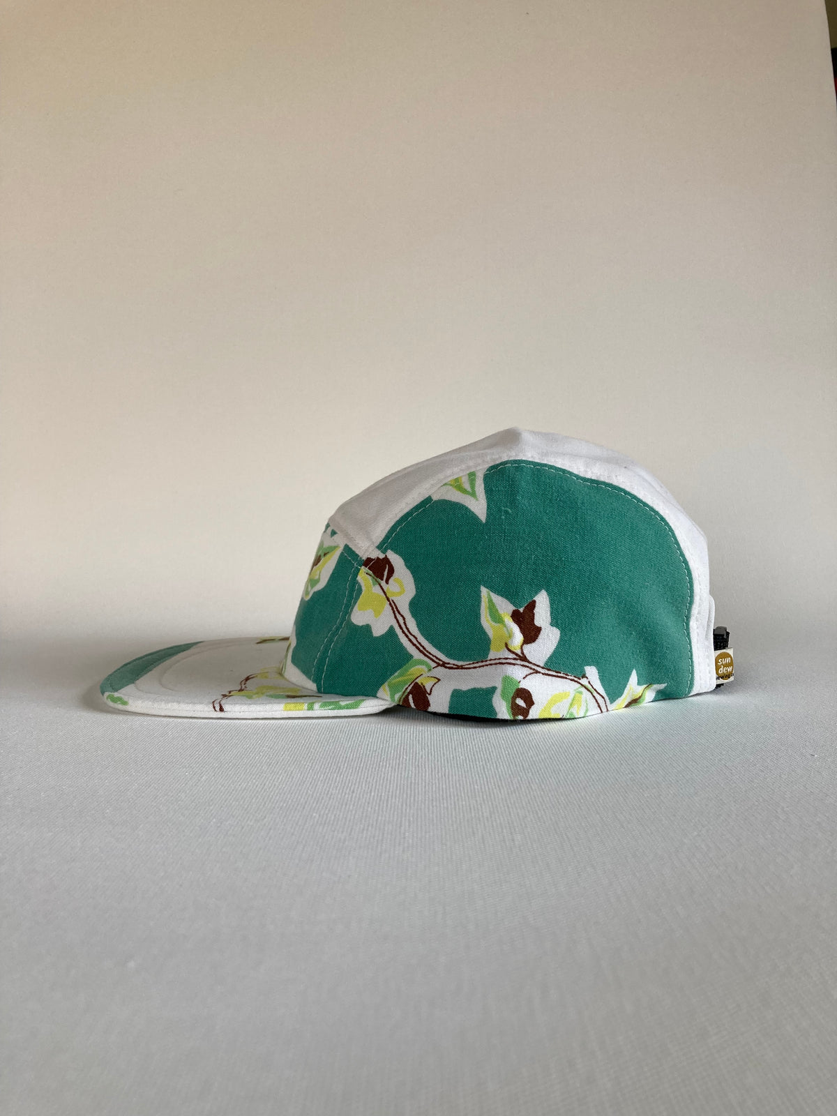 Vintage Tablecloth Hat - Ivy 4