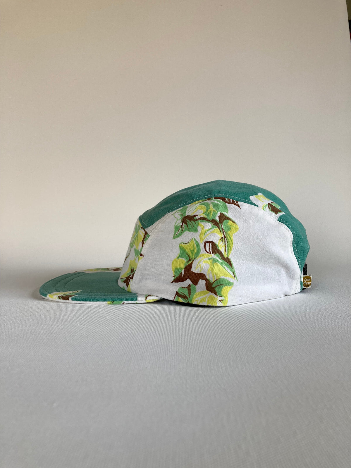 Vintage Tablecloth Hat - Ivy 5