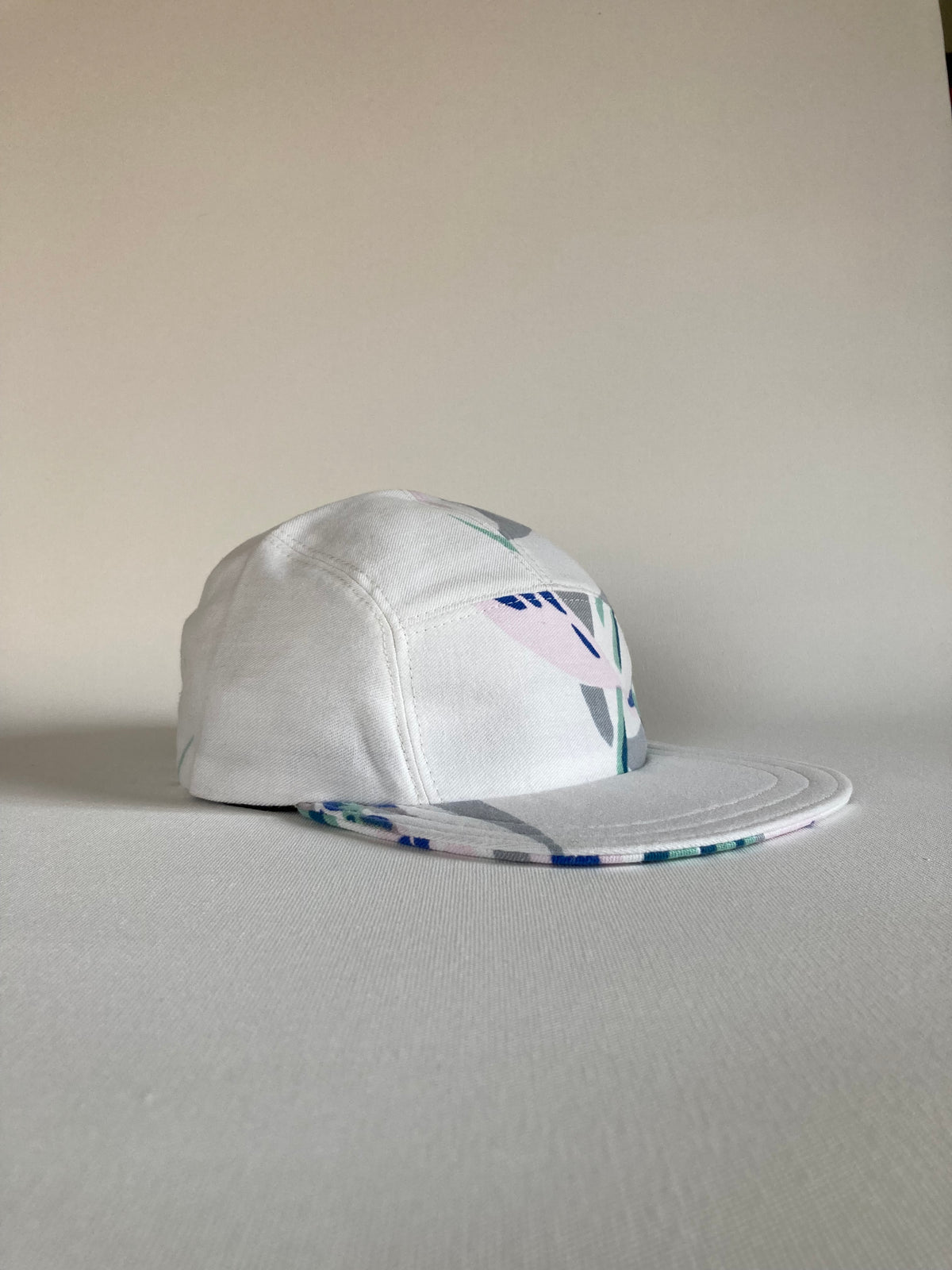 Vintage Tablecloth Hat - Iris 3