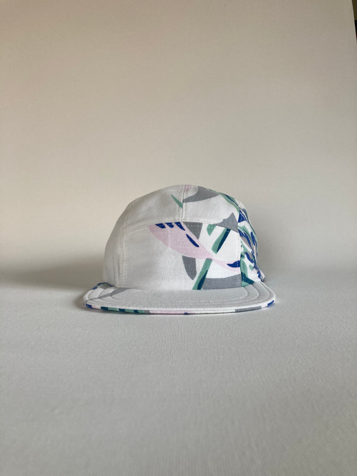 Vintage Tablecloth Hat - Iris 3