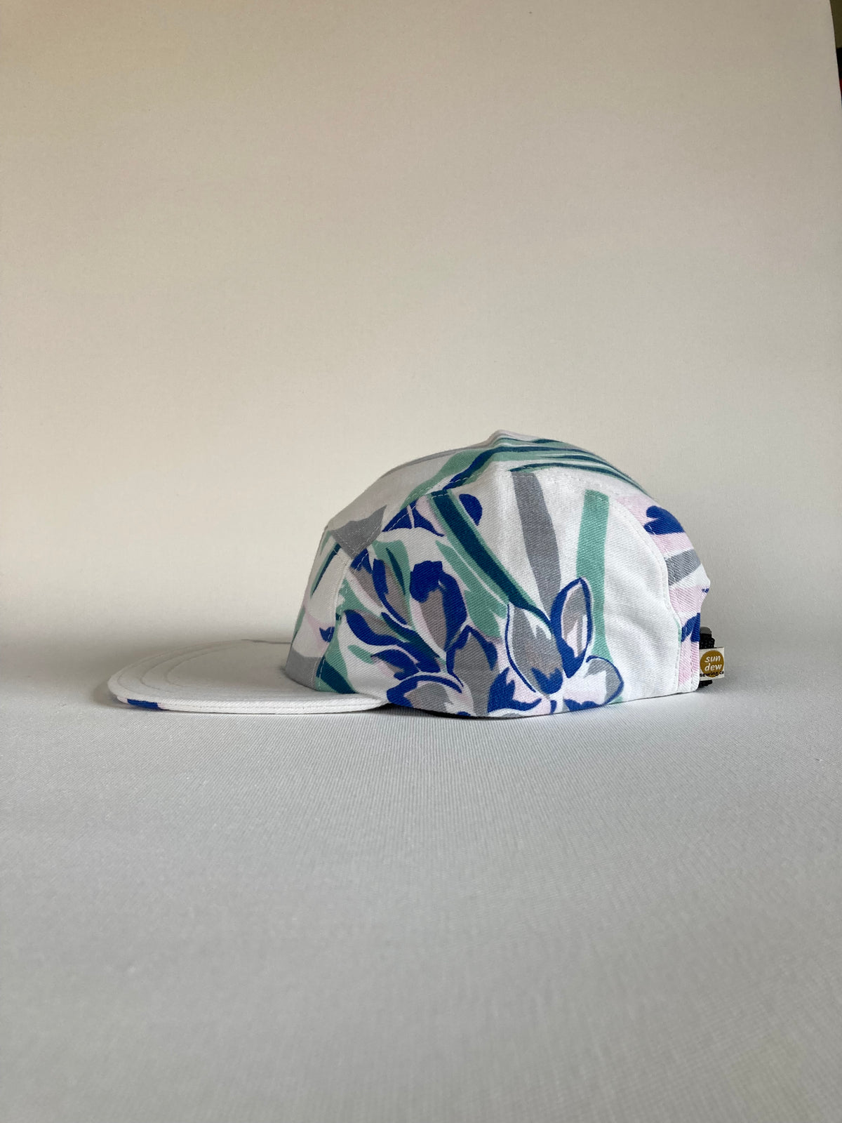 Vintage Tablecloth Hat - Iris 3
