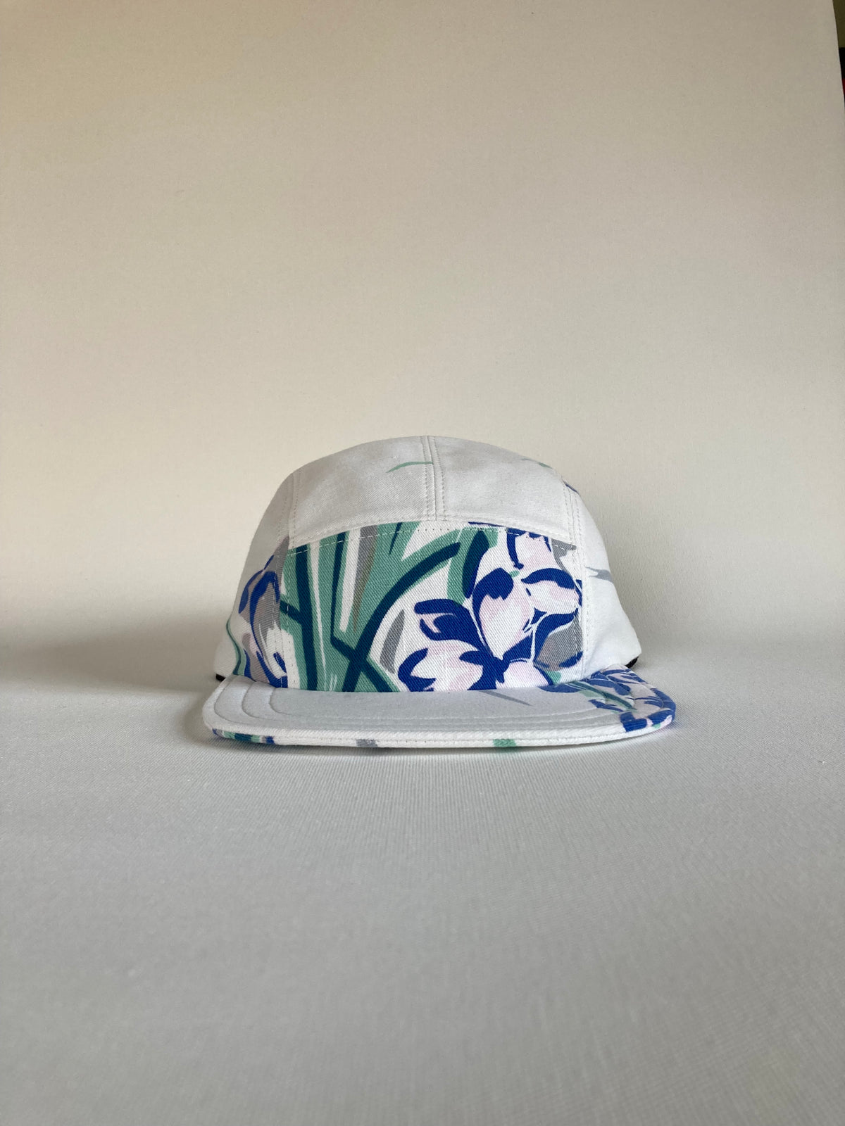 Vintage Tablecloth Hat - Iris 4