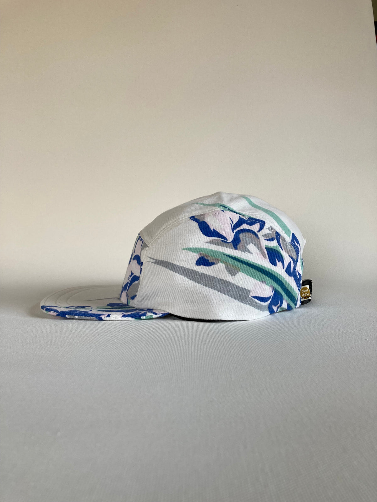 Vintage Tablecloth Hat - Iris 4