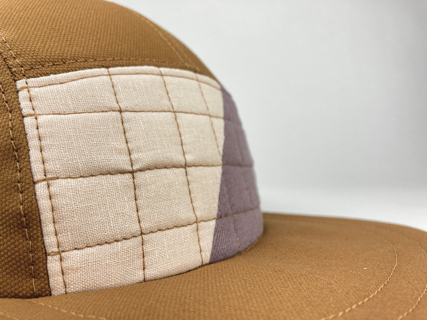 Quilted Camp Hat - Fifty Fifty Mulberry Blush