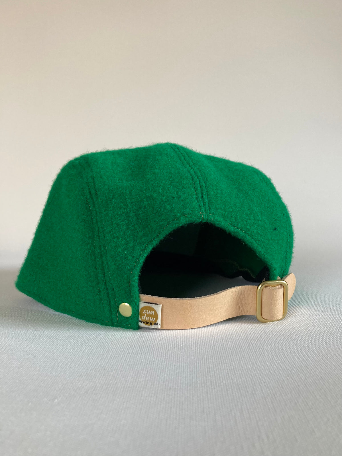 Vintage Wool Camp Hat - Green