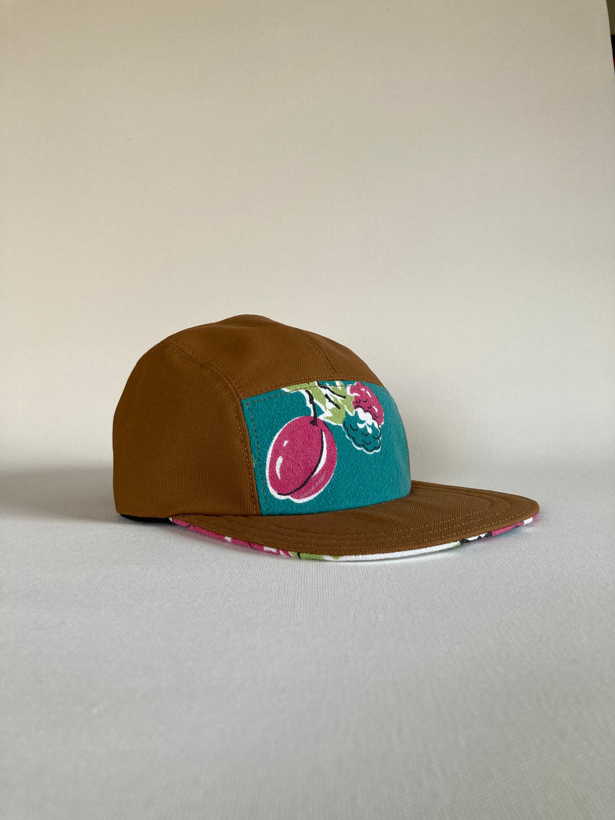 Vintage/Canvas Hat - Fruit 1