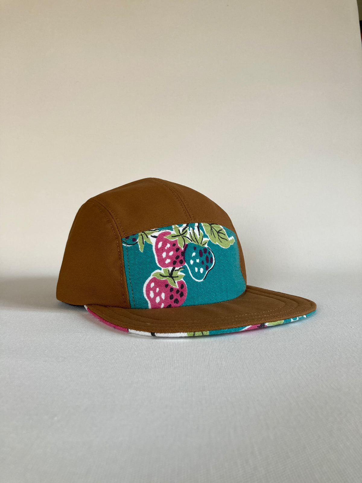 Vintage/Canvas Hat - Fruit 2